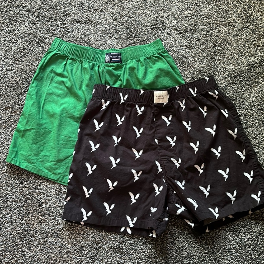 Boxers size small 2 pairs for one price
